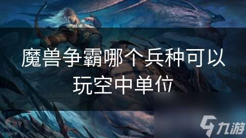 魔獸爭霸哪個兵種可以玩空中單位