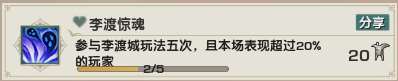 《劍網(wǎng)3》樂游記李渡鬼域成就獲取攻略