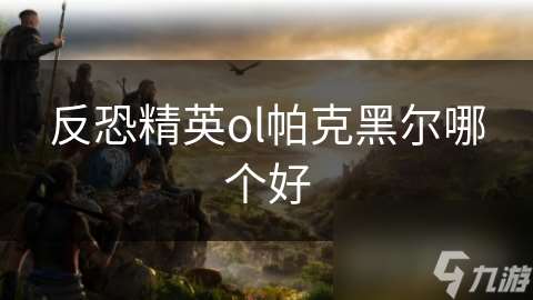 反恐精英ol帕克黑爾哪個好