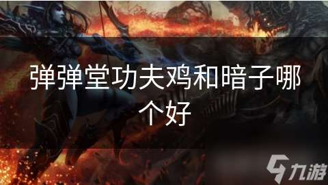 彈彈堂功夫雞和暗子哪個好