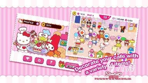 耐玩的hellokitty咖啡廳游戲分享 2025經典的咖啡廳游戲推薦