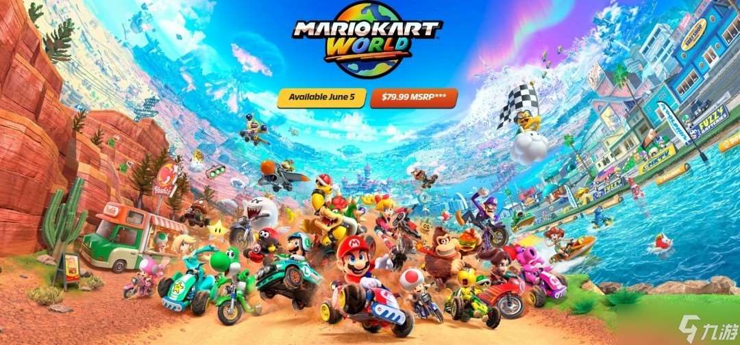 任天堂公布Switch 2游戏售价 马里奥 Kart世界价格显著提升