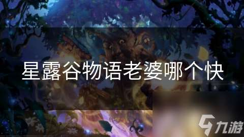 星露谷物语老婆哪个快