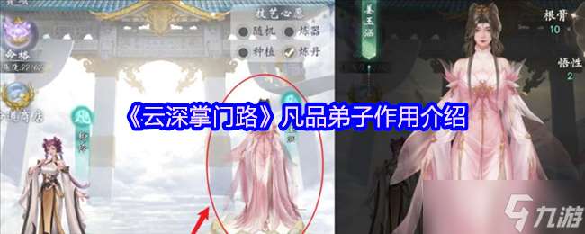 云深掌門路凡品弟子有什么用-凡品弟子效果介紹