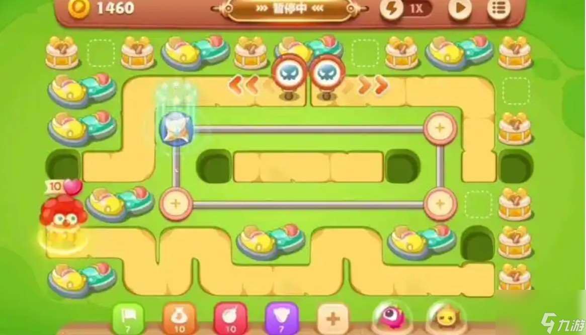 保卫萝卜3公园第4关攻略