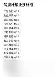江湖槍系前期怎么玩