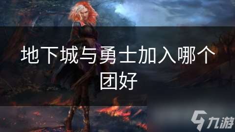 地下城与勇士加入哪个团好