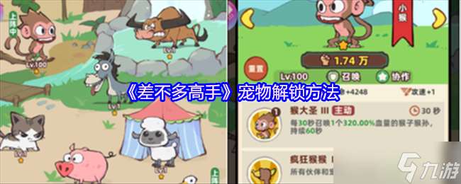 差不多高手寵物怎么解鎖-寵物解鎖方法
