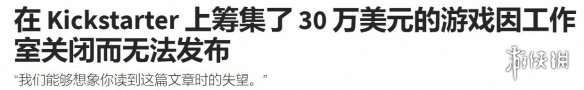 众筹百万也难逃一死 Camelia工作室倒闭内幕曝光