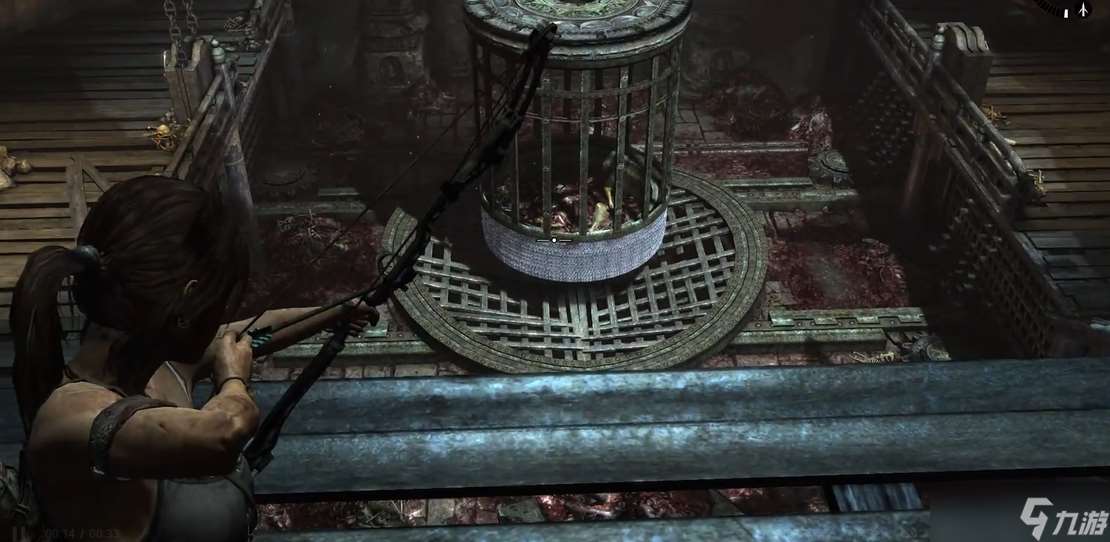 古墓丽影怎么推开笼子