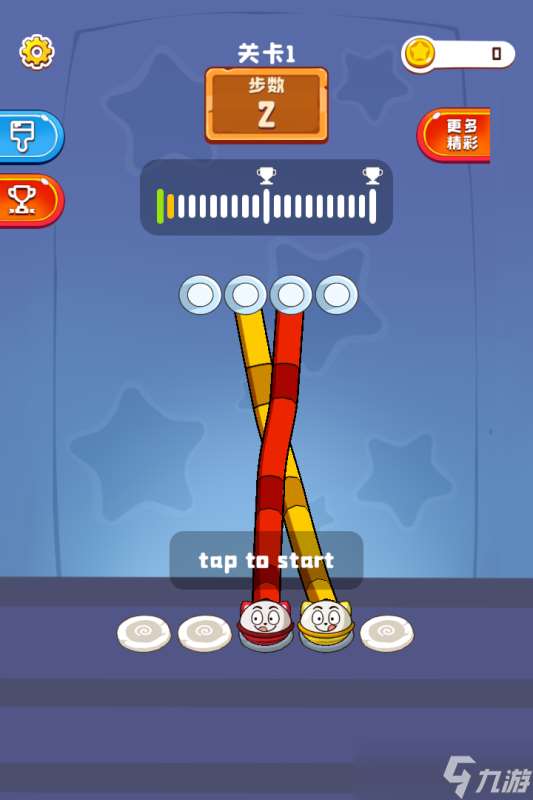 玩游戲如上班 最減負的SLG游戲《彩繩排序3D》你玩了嗎