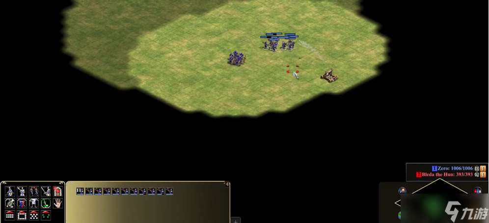 帝国时代2怎么强行攻击