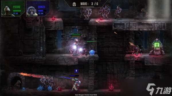合作平臺防御游戲《Xeno Rangers》7月16日正式上線
