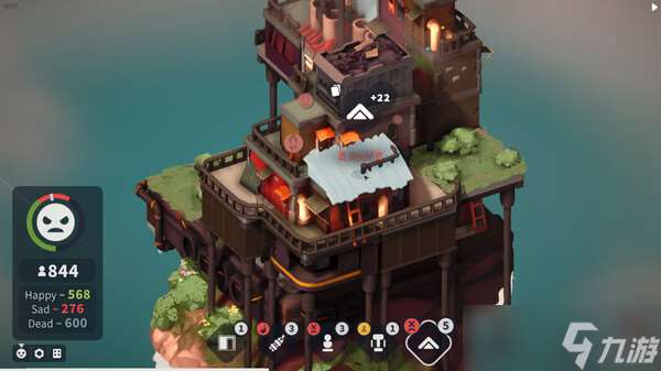策略建造游戲《疊疊高城》在Steam正式上線