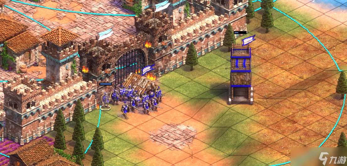 帝国时代2斯福尔扎怎么打