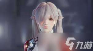 解限机银发双马尾小姐姐捏脸数据怎么展示